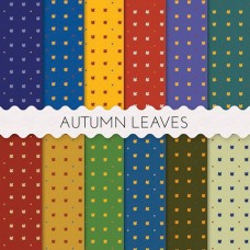 Autumn Leaves Scrapbook Papers 12x12 Printable Paper