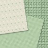 Beige and Green Scrapbook Papers 12x12 Printable Sheets 