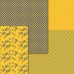 Yellow and Gray Scrapbook Papers 12x12 Printable Paper