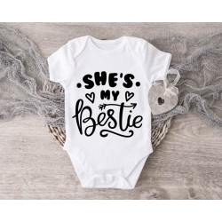 Baby Onesie She's My Bestie