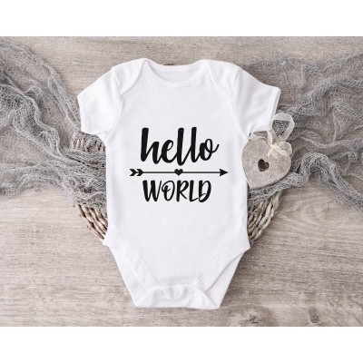 Baby Onesie Hello World