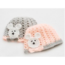 Twin bear ears hats, Teddy bear hats, Twin triplet bear hats, Baby hat with ears