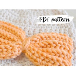 PDF  Patterns Crochet Large Bow