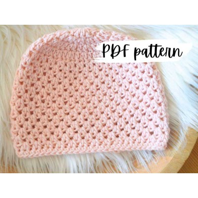 PDF  Patterns Crochet Baby Unisex Beanie (6 - 9 Months)