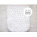 Fuzzy newborn baby cocoon, Baby crochet cocoon, White baby cocoon
