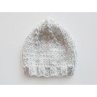 Knit baby hat, Winter girl boy knit hat, Wool baby hat
