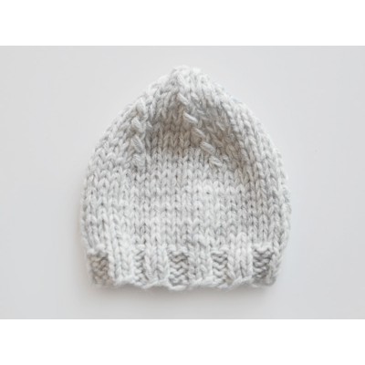 Knit baby hat, Winter girl boy knit hat, Wool baby hat