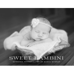 Crochet Baby Headband, newborn girl headband, Flower newborn headbands